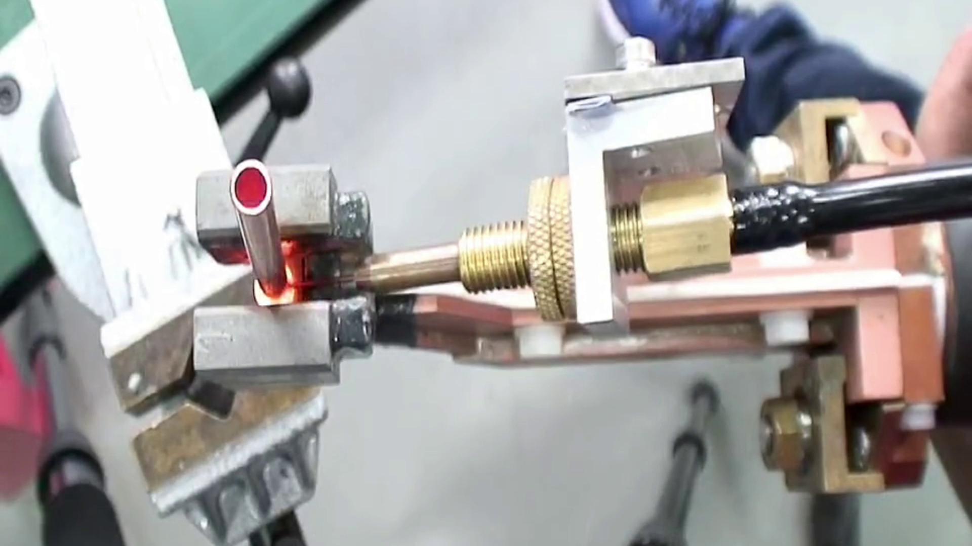 手持式高频加热机 高频焊机 配合自动化送锡焊接