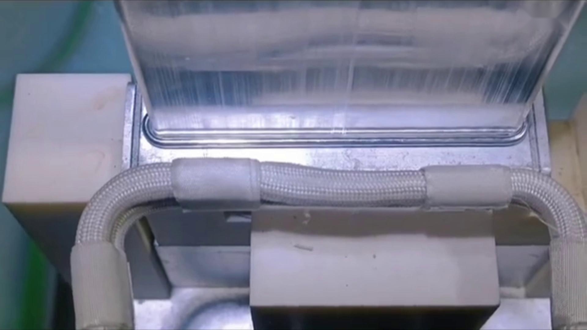 汽车空调散热器铝管焊接用高频焊机