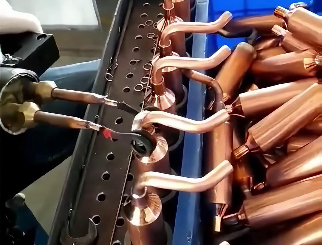 手持式高频焊接机适用于各类铜管焊接工艺