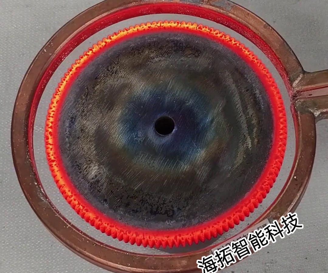 手持式高频机模拟齿轮淬火测试的主要目的是为自动化高频齿轮淬火工艺收集基础参数资料