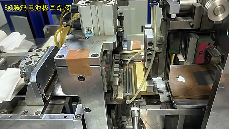 超高频焊接机在电池接耳焊接生产应用