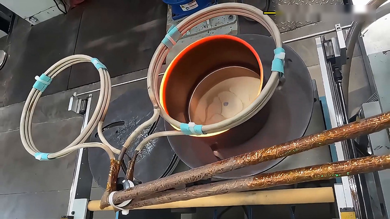 不锈钢退火全过程曝光！PLC控制+感应加热，效率惊人！