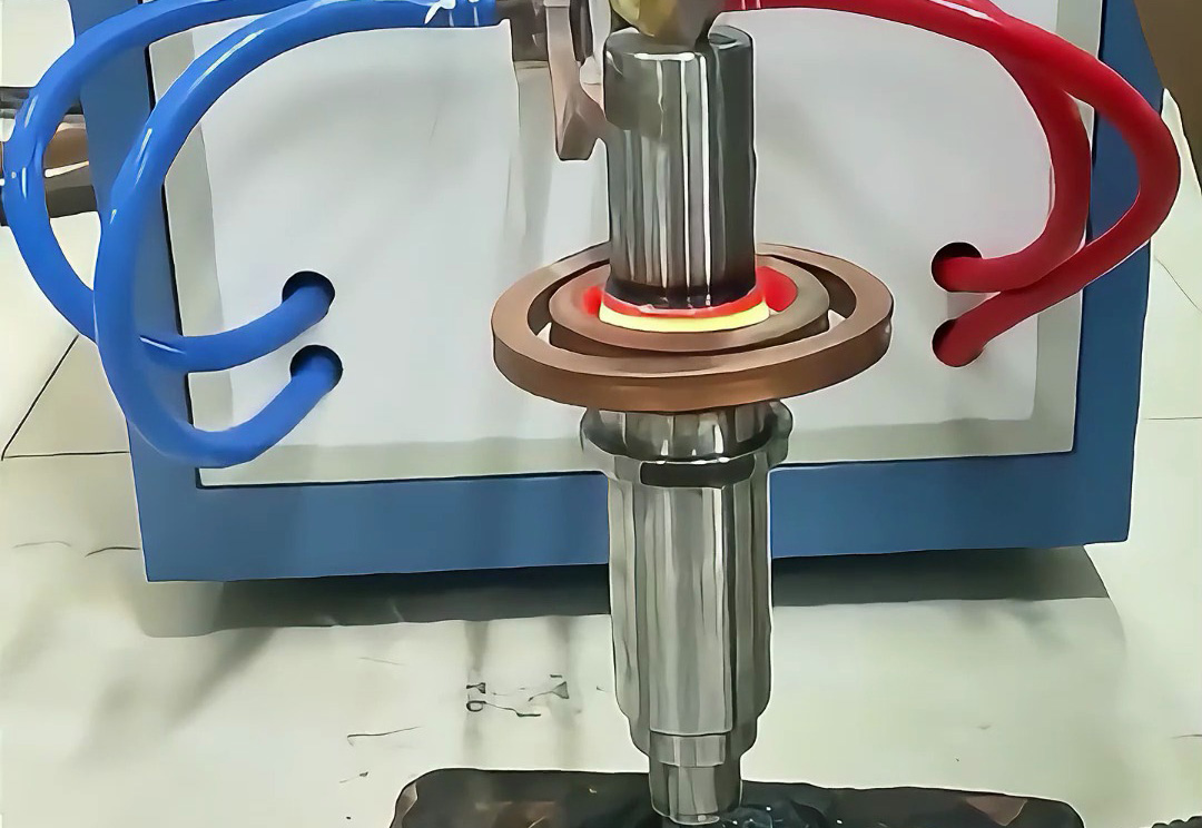 轴淬火一般先单机试样，然后在上数控淬火机床自动化淬火热处理