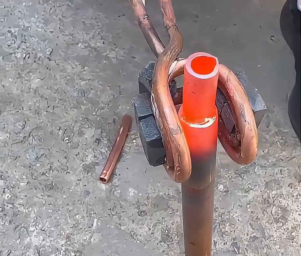 手持式高频焊机焊接铜管，简单易学！