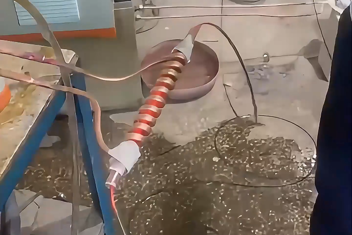 不锈钢丝绳退火优选！海瑞拓超高频加热机，小厂量产性价比之王(图1)