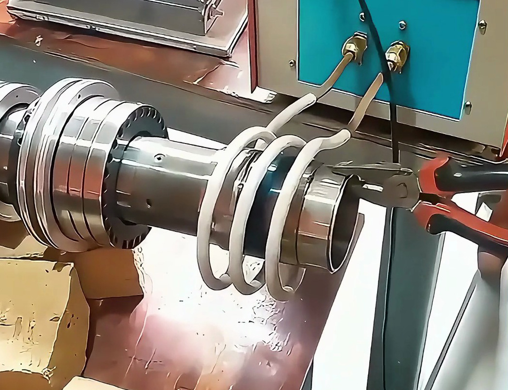 钢套无损热拆神器！海瑞拓高频加热机，3秒搞定不伤件