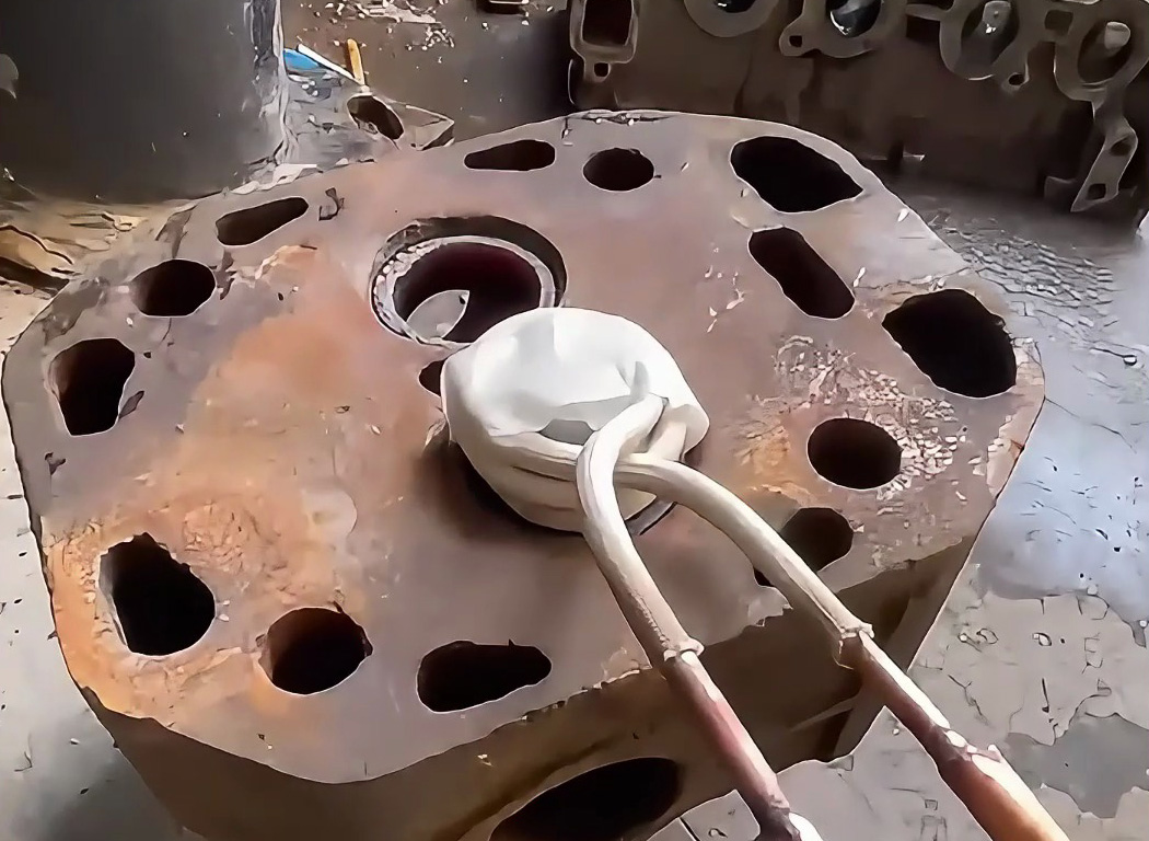 手持式高频机 气缸座圈拆装神器，无损高效一步到位