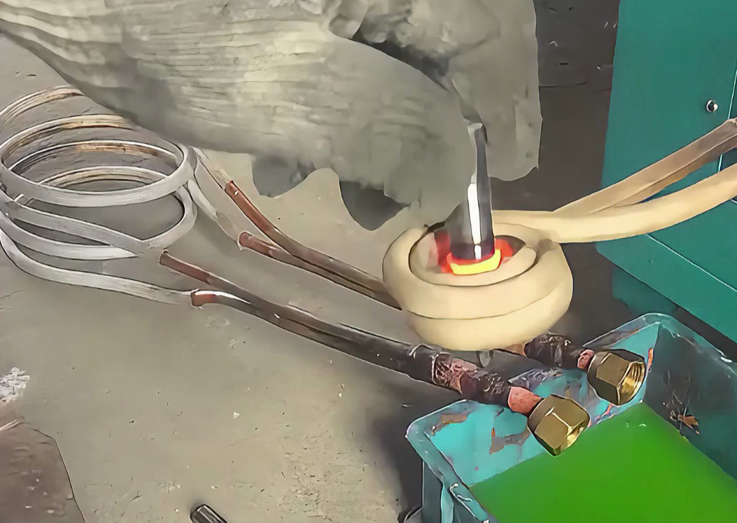 钻头热拆如此简单？来看高频加热机实战操作！