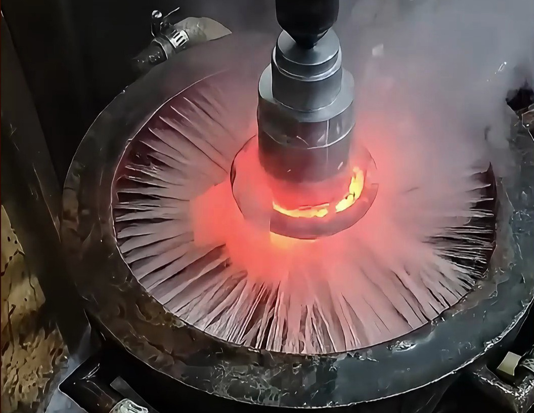 高频淬火机床，专业做轴类表面淬火热处理