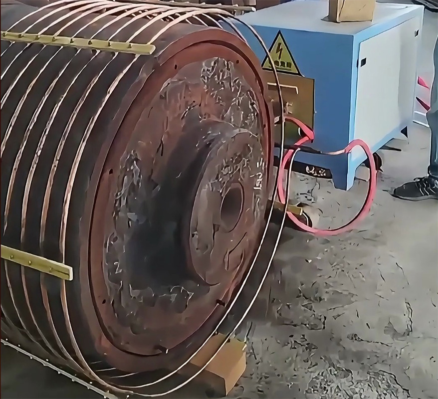 ​感应加热设备热拆装全过程！300千瓦中频机工业级操作揭秘！