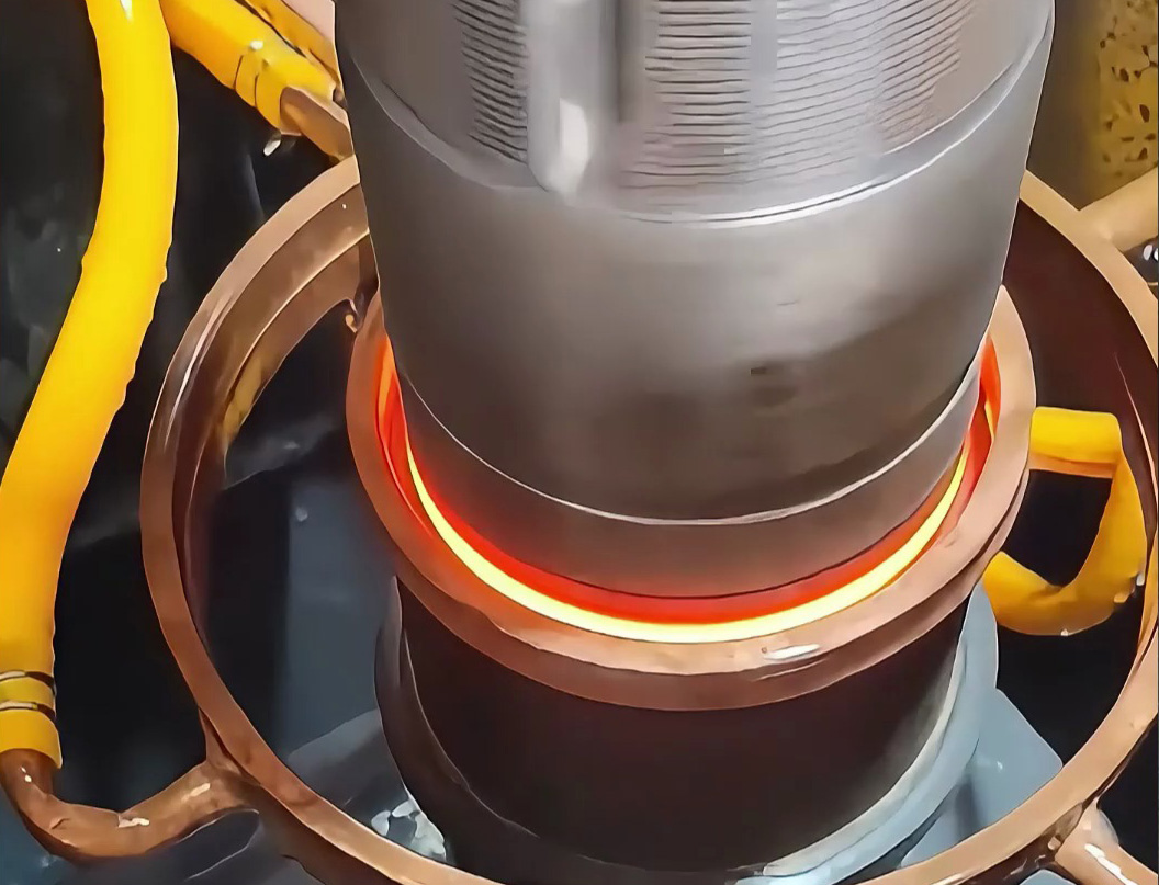 ​数控淬火机床，120KW淬火电源，适用多种轴类棒料蘸火加工！