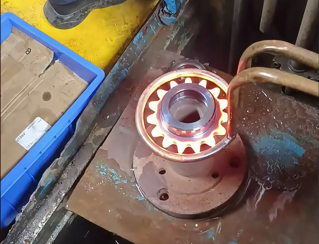 揭秘高频淬火机床对对链轮淬火40+HRC硬度提升的秘密！