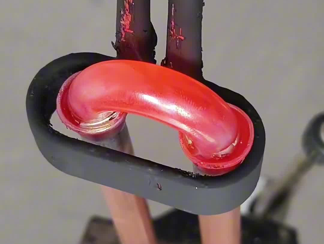 ​如何用海瑞拓高频焊机精准焊接铜管弯头？一学就会，焊牢不烧管！(图1)