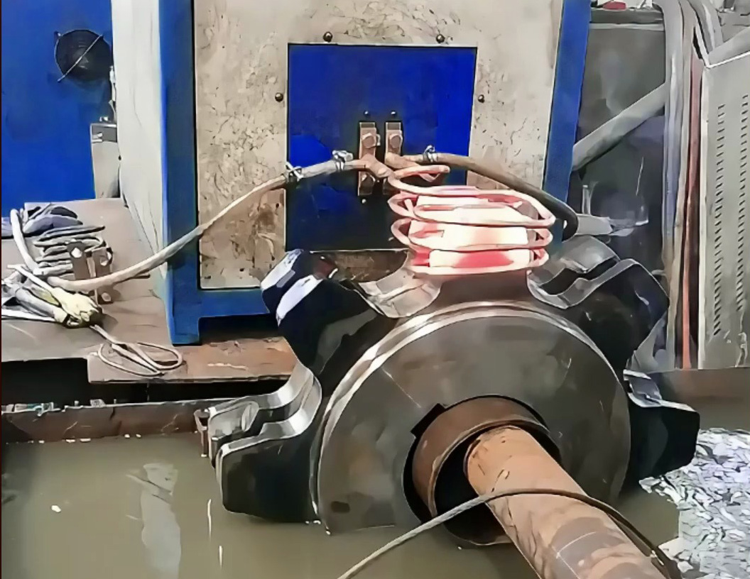 矿山机械设备链轮如何提升耐用度？选海瑞拓超音频淬火设备！