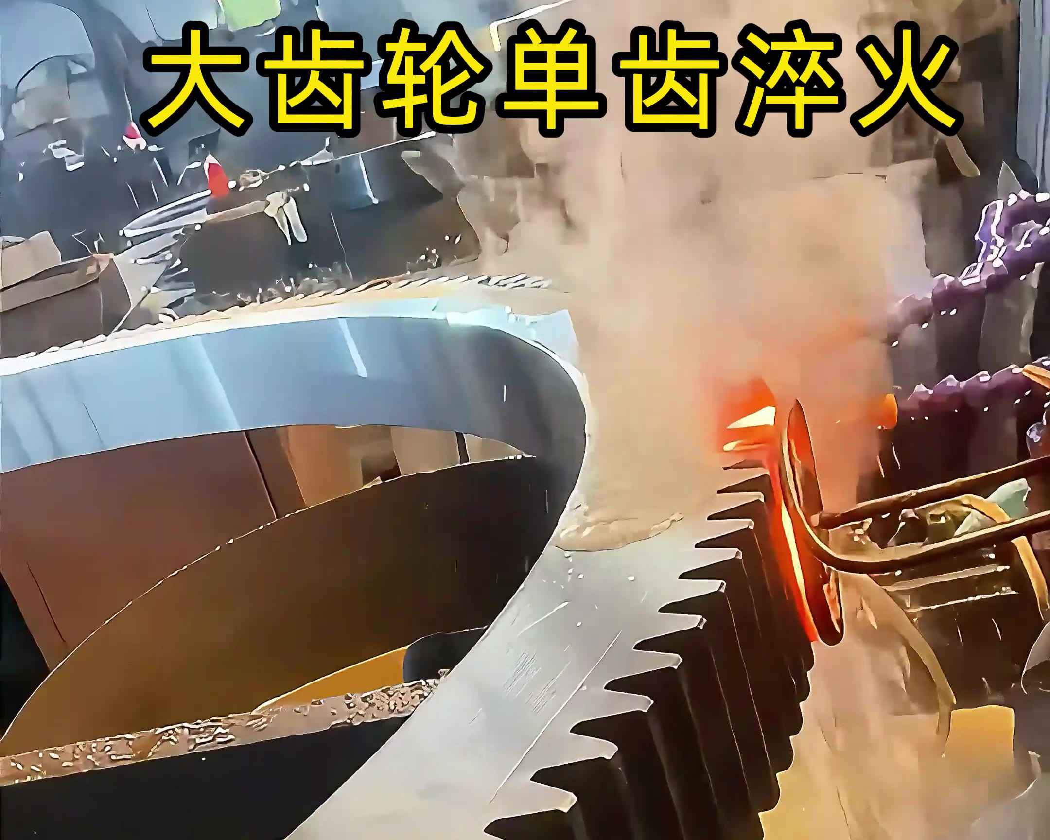 这个工艺太牛了！锁定单个齿面加热，让齿轮硬度和寿命都翻倍！